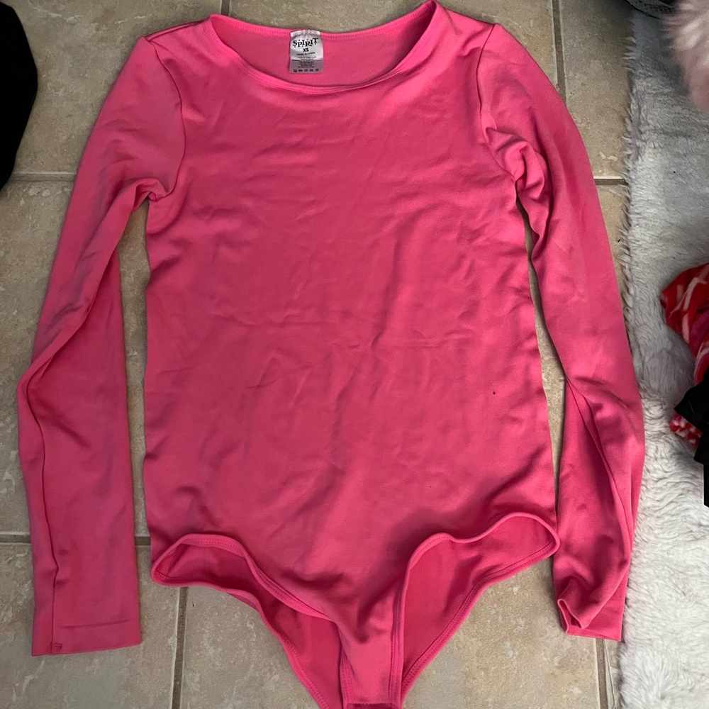 Pink Body Suit